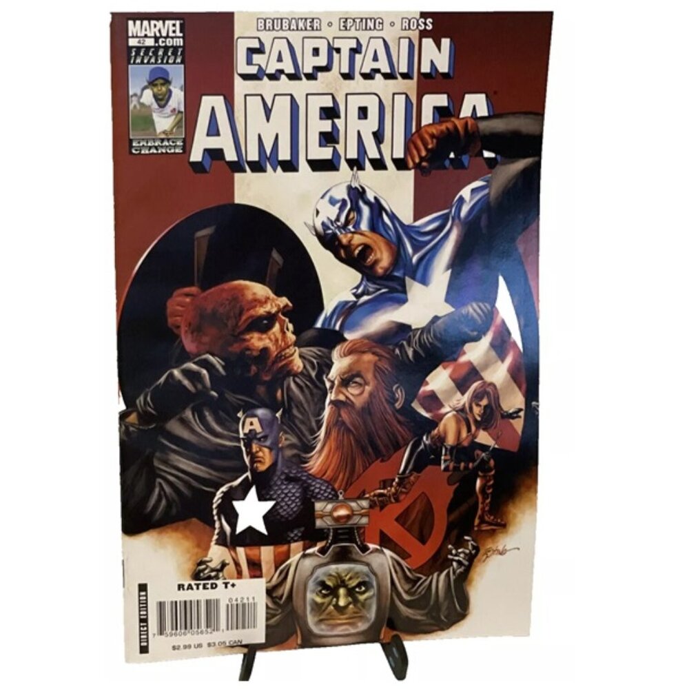 Captain America #42 The Man Who Bought America Part 6 2008 Marvel Comics